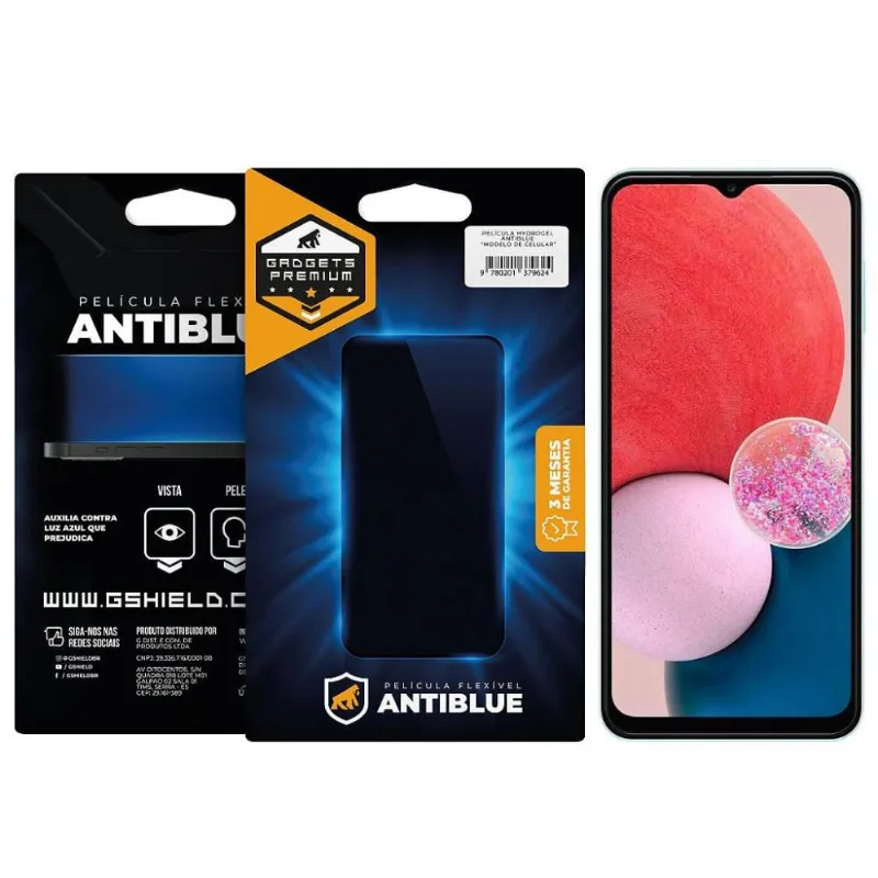 Película para Samsung Galaxy A13 4G - AntiBlue - Gshield - Gshield