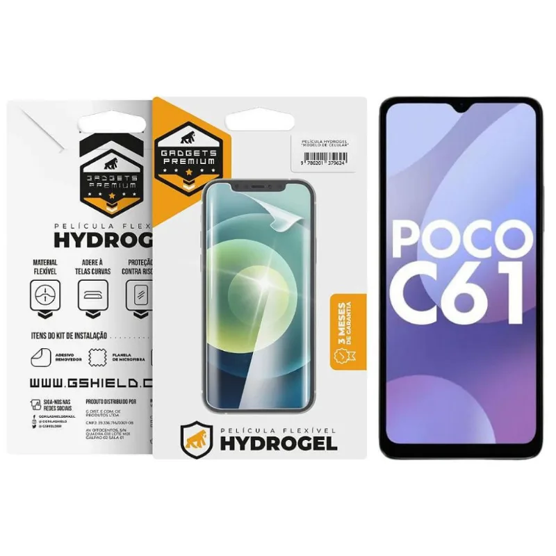 Película para Xiaomi Poco C61 - Hydrogel Gamer Fosca - Gshield