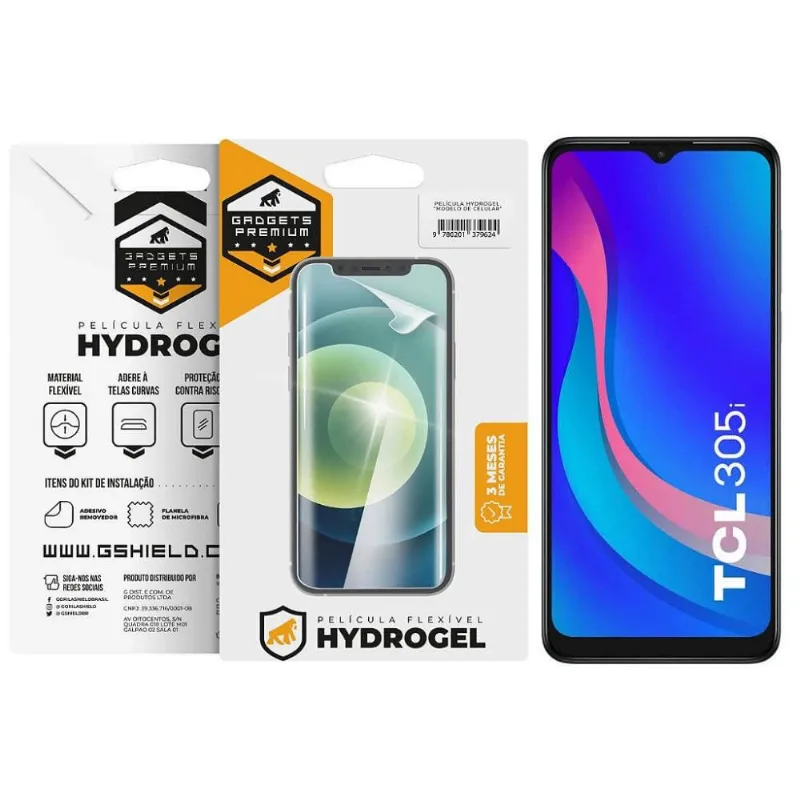 Película para TCL 305i - Hydrogel Gamer Fosca - Gshield