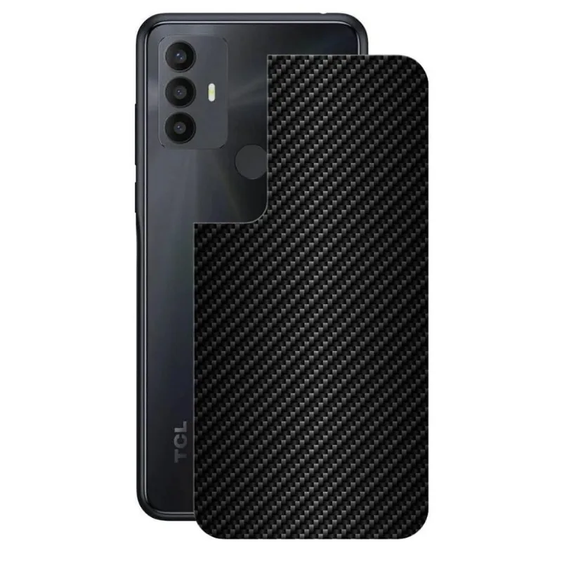 Película para TCL 30 SE - Traseira de Fibra de Carbono Preta - Gshield