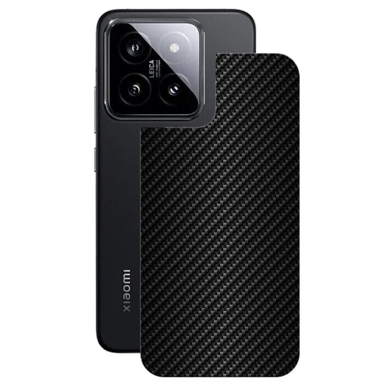 Película para Xiaomi 14 Pro - Traseira de Fibra de Carbono Preta - Gshield - Gshield