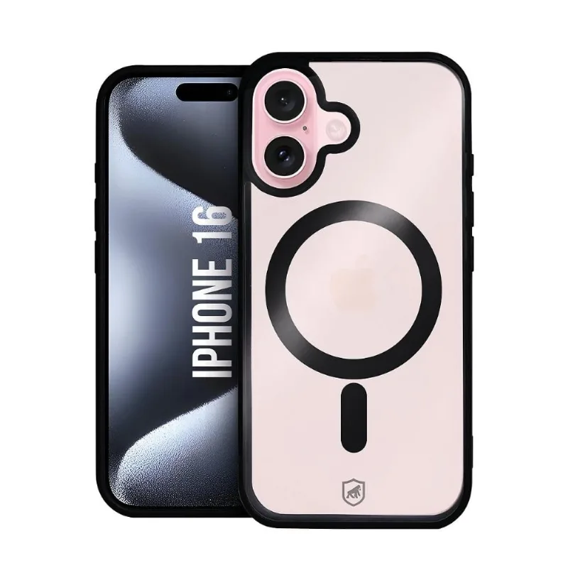 Capa case capinha MagSafe para iPhone 16 - Preta - Gshield - Gshield