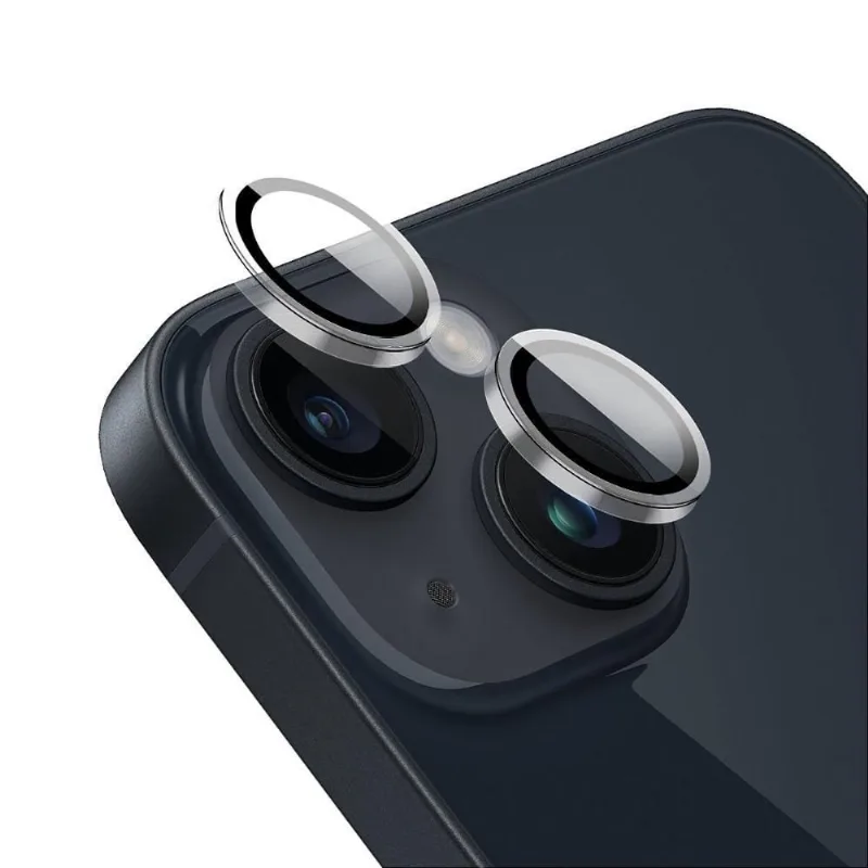 Protetor De Lente Para Iphone 13 - Survivor - Transparente Com Molde Aplicador - Frame Para Câmera - Gshield