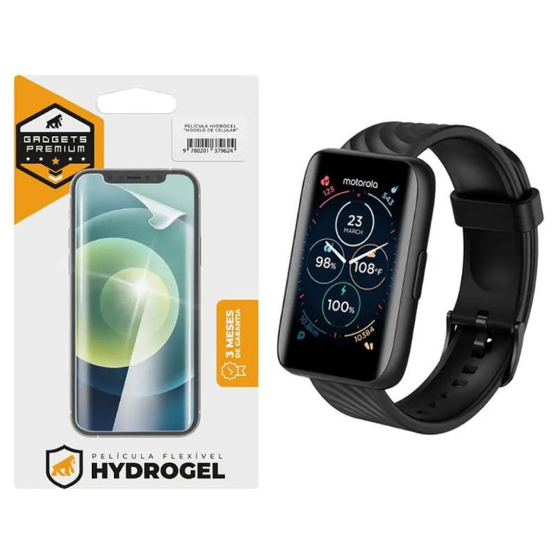 Película para Motorola Moto Watch 40 - Hydrogel HD - Gshield - Gshield