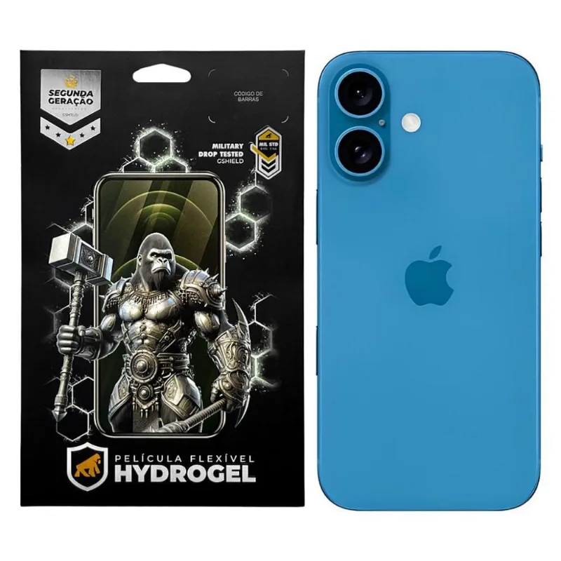 Película para iPhone 16 - Traseira Hydrogel HD - Gshield
