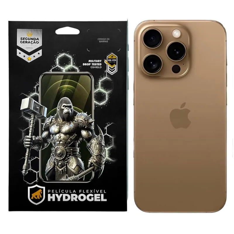 Película para iPhone 16 Pro - Traseira Hydrogel HD - Gshield