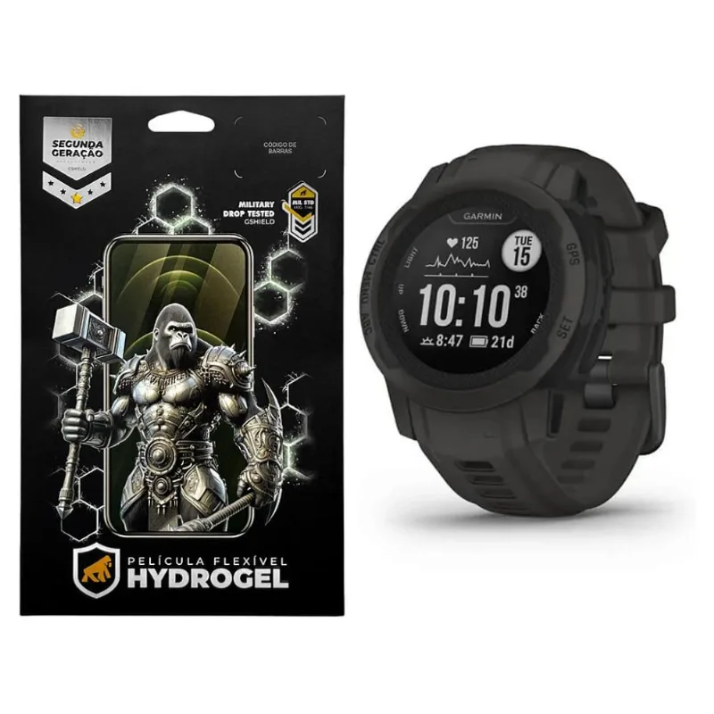 Película para Garmin Instinct 2 - Hydrogel HD - Gshield - Gshield