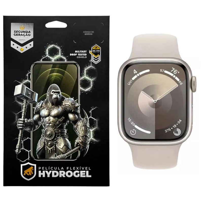 Película para Apple Watch Series 9 41mm - Hydrogel HD - Gshield - Gshield