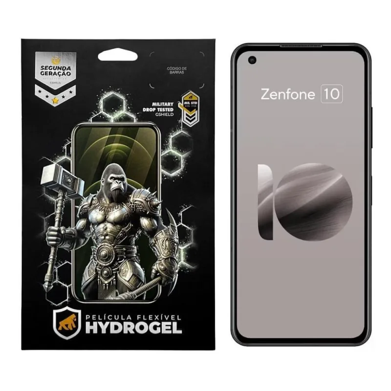Película de Proteção para Celular Gshield Asus Zenfone 10 Hydrogel HD Resistente a Riscos - Gshield