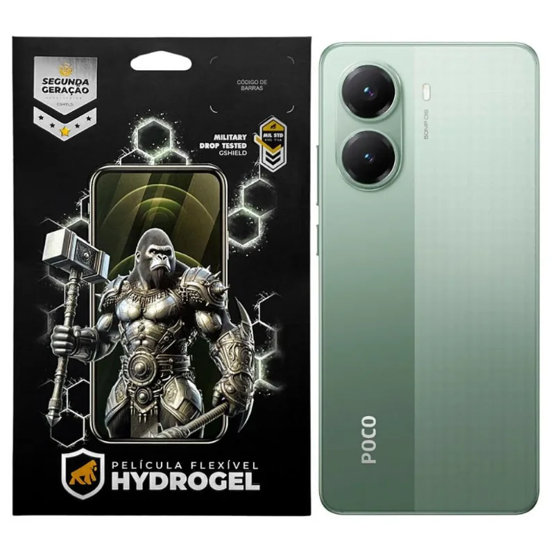 Película para Xiaomi Poco X7 Pro 5G - Traseira Hydrogel HD - Gshield