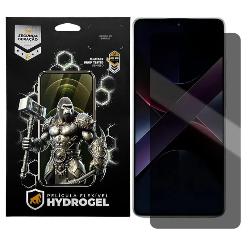 Película para Xiaomi Poco X7 Pro 5G - Privacidade Hydrogel - Gshield