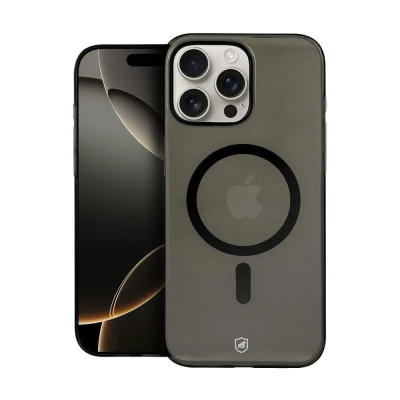 Capa para Smartphone Gshield Compatível com Iphone 16 Pro Proteção Crystal Slim Magsafe Dark - Gshield - Celular E Smartphone