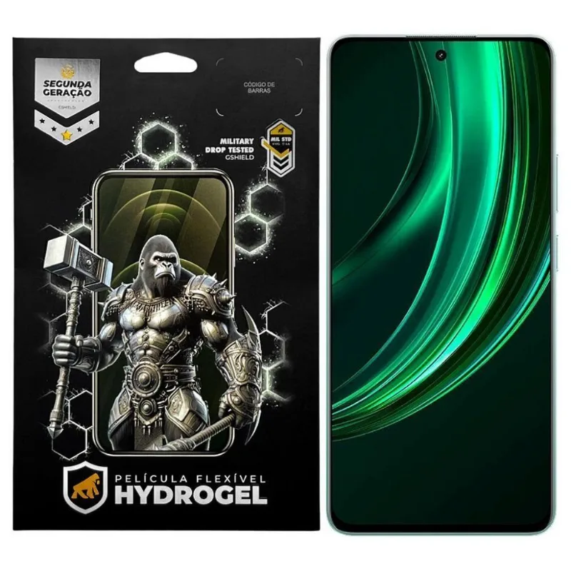 Película Gshield Hydrogel HD para Realme 13 Plus 5G Proteção Transparente 1 Unidade
