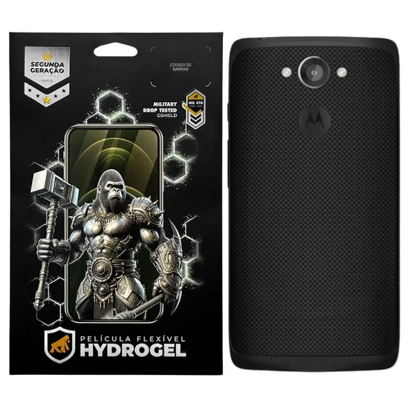 Película Gshield Para Motorola Moto Maxx Traseira Hydrogel HD Com Revestimento Oleofóbico 1 Unidade