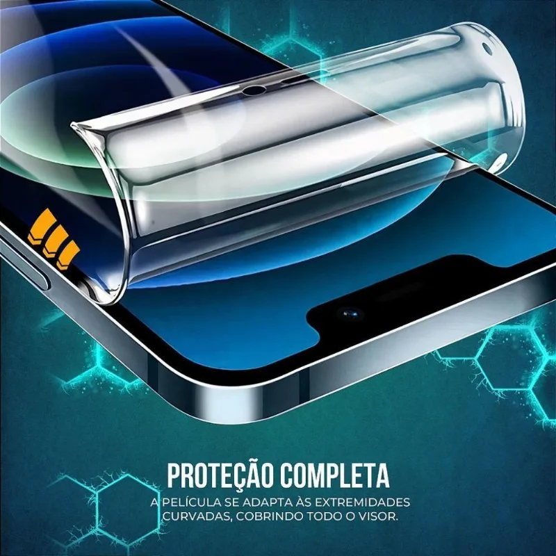 Película Gshield Para Motorola Moto Z3 Play Traseira Hydrogel HD Com Proteção Contra Riscos