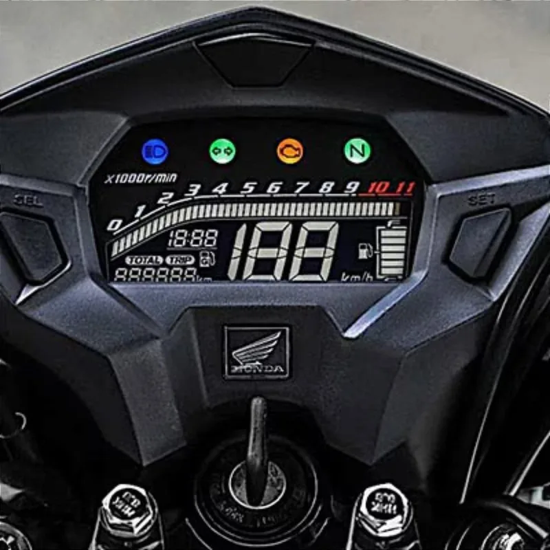 Película Para Honda CG 160 Hydrogel HD Com Proteção Contra Riscos E Marcas de Dedo Gshield