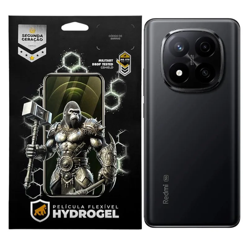 Película para Xiaomi Redmi Note 14 Pro Plus 5G - Traseira Hydrogel HD - Gshield