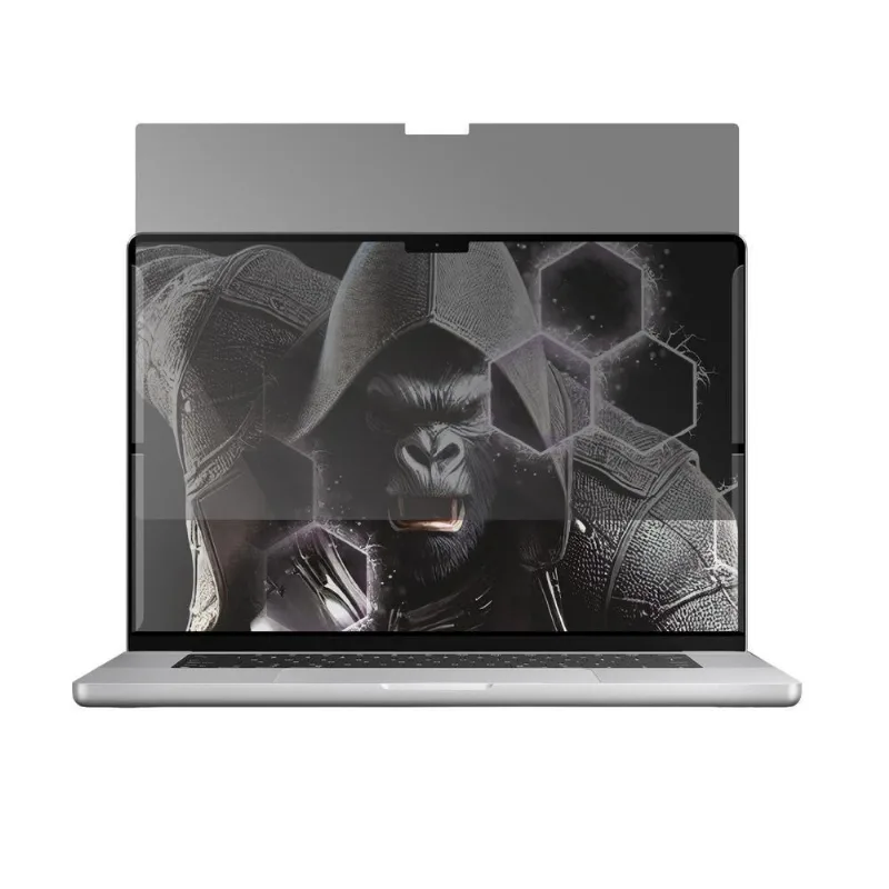 Filtro Anti-espião Não Adesivo Gshield Com Encaixe Lateral Removível Preto 15.6