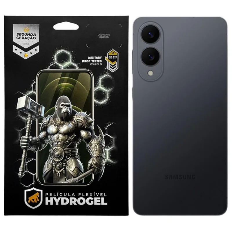 Película Gshield Para Samsung Galaxy S25 Edge Traseira Hydrogel HD Transparente 1 Unidade