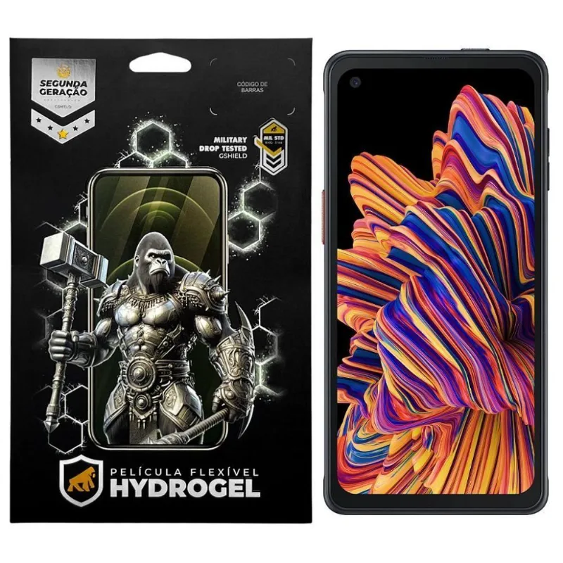 Película Gshield Para Samsung Galaxy Xcover Pro Sm-g715u1 - Proteção Riscos E Impactos - Hydrogel Hd - Gshield