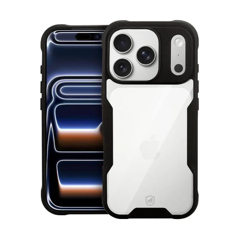 Capa para iPhone 17 Pro - Dual Shock Sense Preta - Gshield