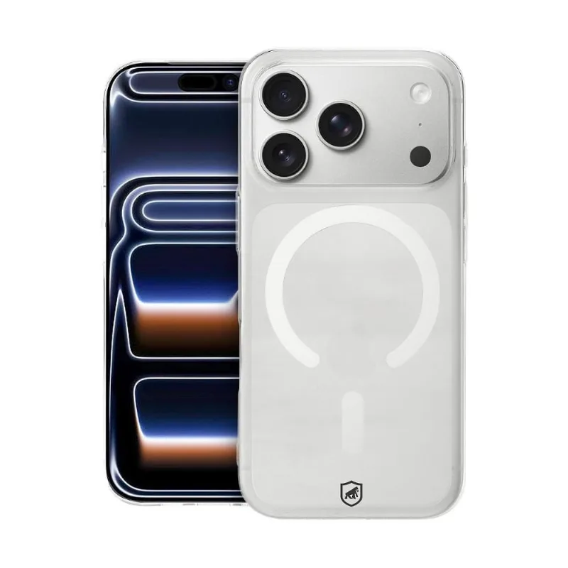 Capa case capinha para iPhone 17 Pro - Crystal Slim Magsafe - NÃO AMARELA - Transparente - Gshield