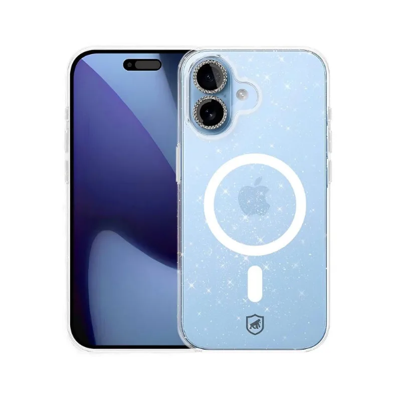 Capa case capinha para iPhone 17 - MagSafe Glitter - Gshield - Gshield