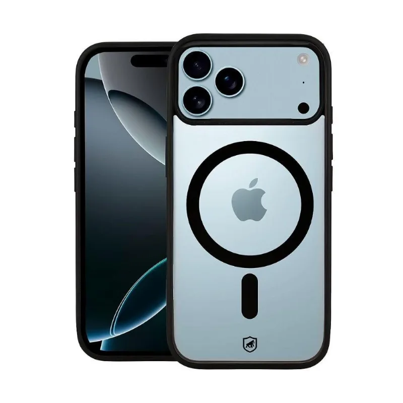 Capa Protetora Gshield para Iphone 17 Pro Max com Proteção Contra Impactos Magsafe Preto 1 Unidade