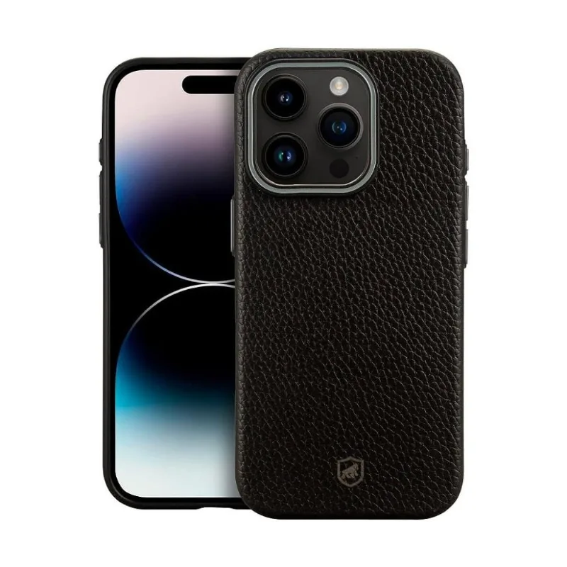 Capa para iPhone 14 Pro Max - Magsafe TechCouro - Preta - Gshield