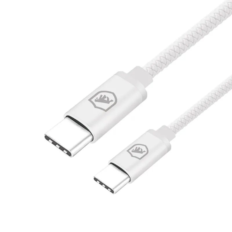 Cabo Symetric - Branco - Tipo C / Tipo C - 1,5M - Gshield