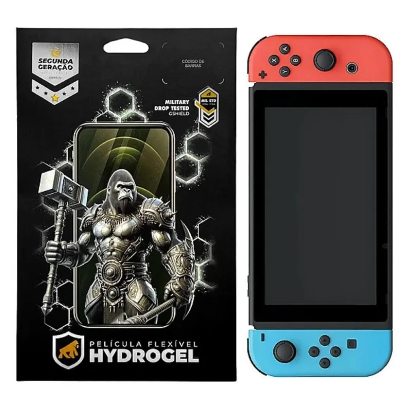 Película para Nintendo Switch V2 - Hydrogel  Fosca - Gshield - Gshield - Celular E Smartphone