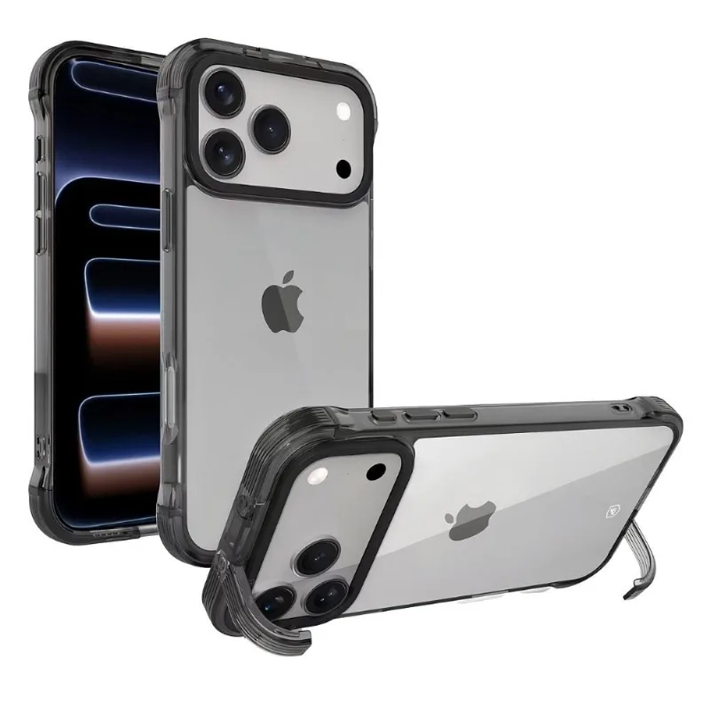 Capa case capinha para iPhone 17 Pro - Lybrid - Preta - Gshield - Gshield