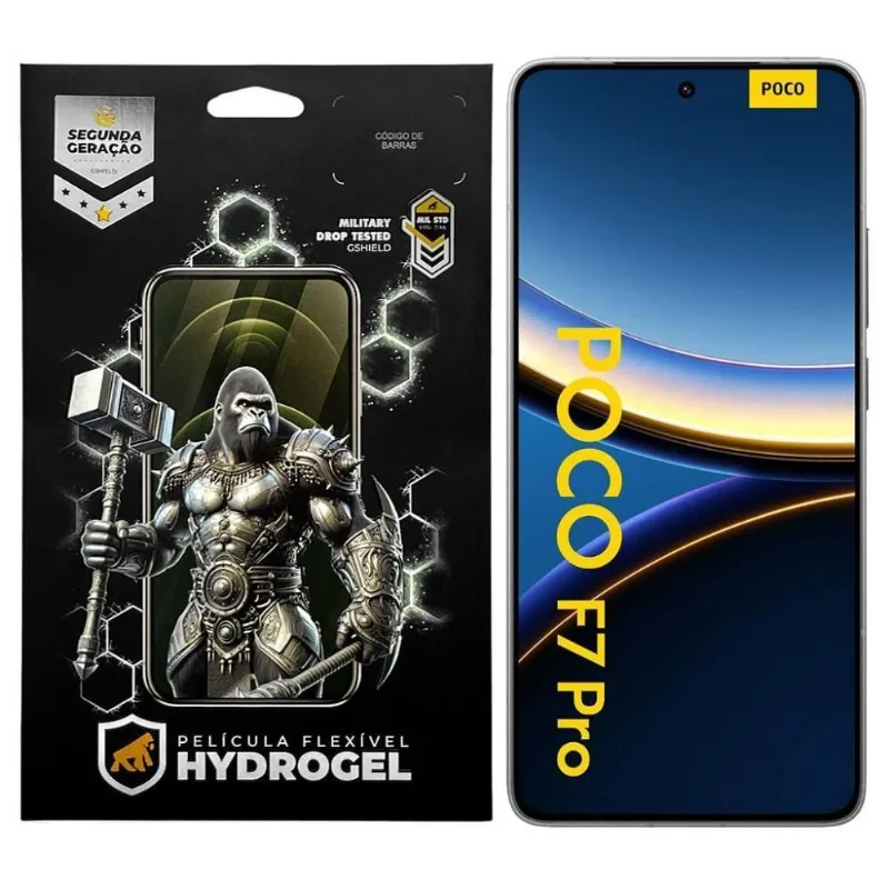 Película Para Poco F7 Pro - Hydrogel Gamer Fosca - Gshield