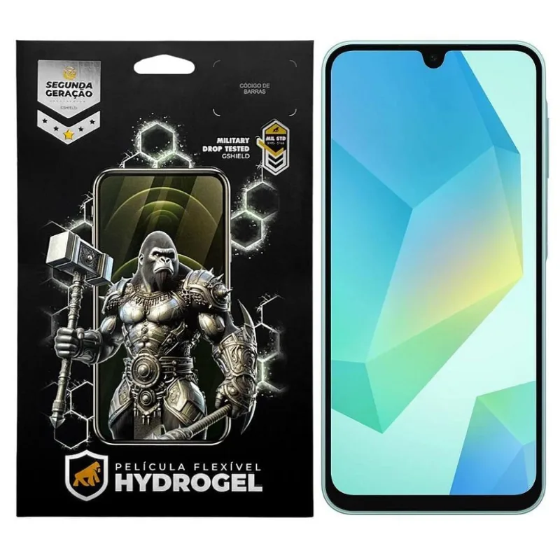Película Para Samsung Galaxy A16 5g - Hydrogel Gamer Fosca - Gshield - Celular E Smartphone