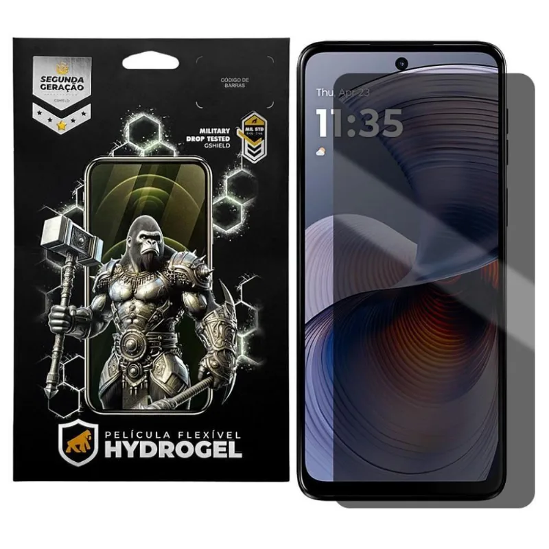 Película Para Moto G55 5g - Privacidade Hydrogel - Gshield - Gshield
