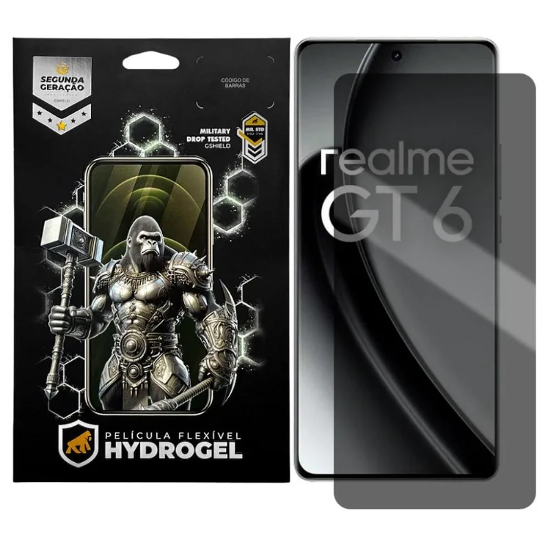 Película para Realme GT 6 5G Privacidade Hydrogel - Gshield