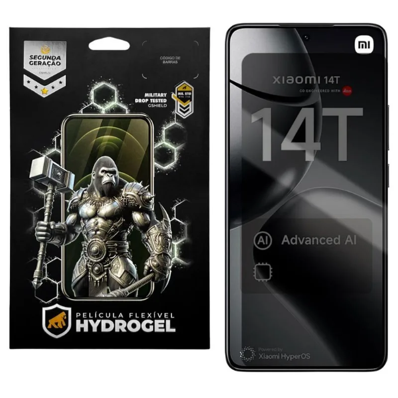 Película Para Xiaomi 14t - Privacidade Hydrogel - Gshield - Gshield