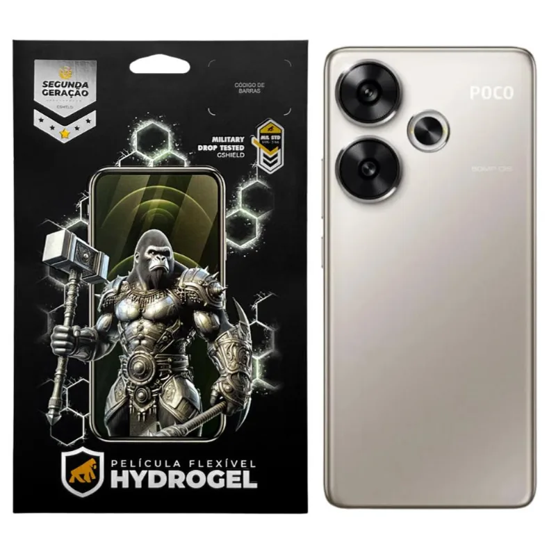 Película para Xiaomi Poco F6 5G - Traseira Hydrogel HD - Gshield - Gshield