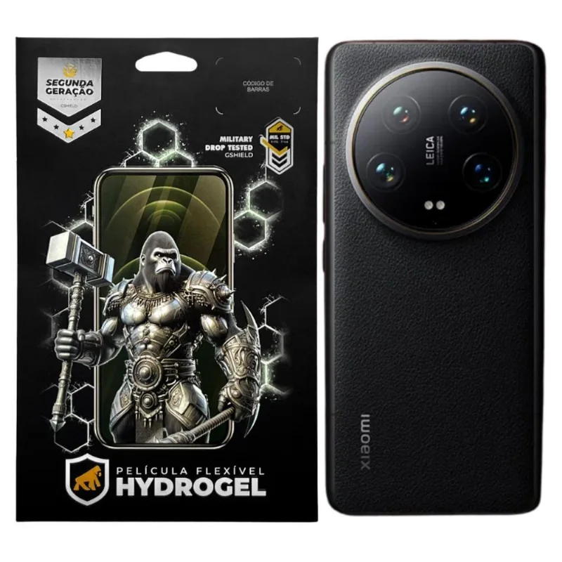 Película Gshield Para Xiaomi 15 Ultra Traseira Hydrogel HD Hidro Nano PET + TPU Soft Gel