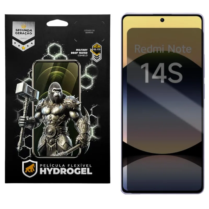 Película para Xiaomi Redmi Note 14S - Privacidade Hydrogel - Gshield
