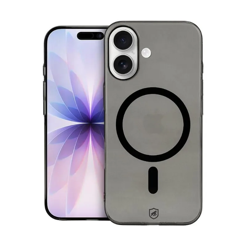 Capa para iPhone 17 - Crystal Slim Magsafe - NÃO AMARELA - Dark - Gshield