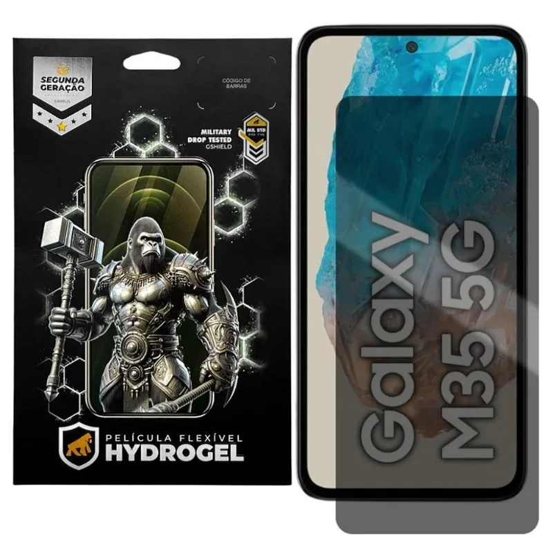 Película Para Galaxy M35 - Privacidade Hydrogel - Gshield