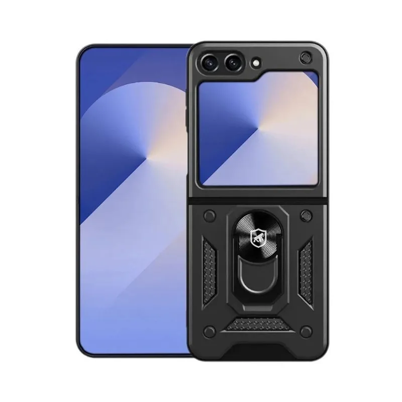 Capa Para Celular Gshield Samsung Galaxy Z Flip 7 Fe Dinamic Cam Protection Proteção Contra Impactos