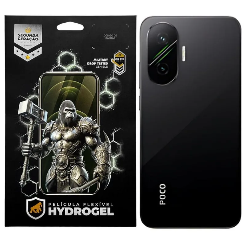Película Para Xiaomi Poco F7 - Traseira Hydrogel Hd - Gshield