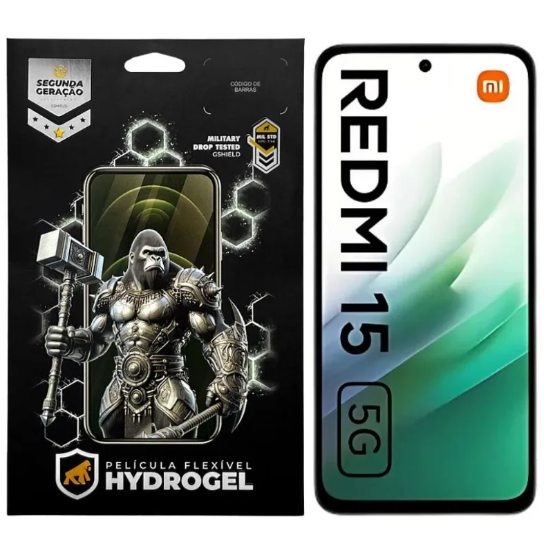 Película para Xiaomi Redmi 15 5G - Privacidade Hydrogel - Gshield