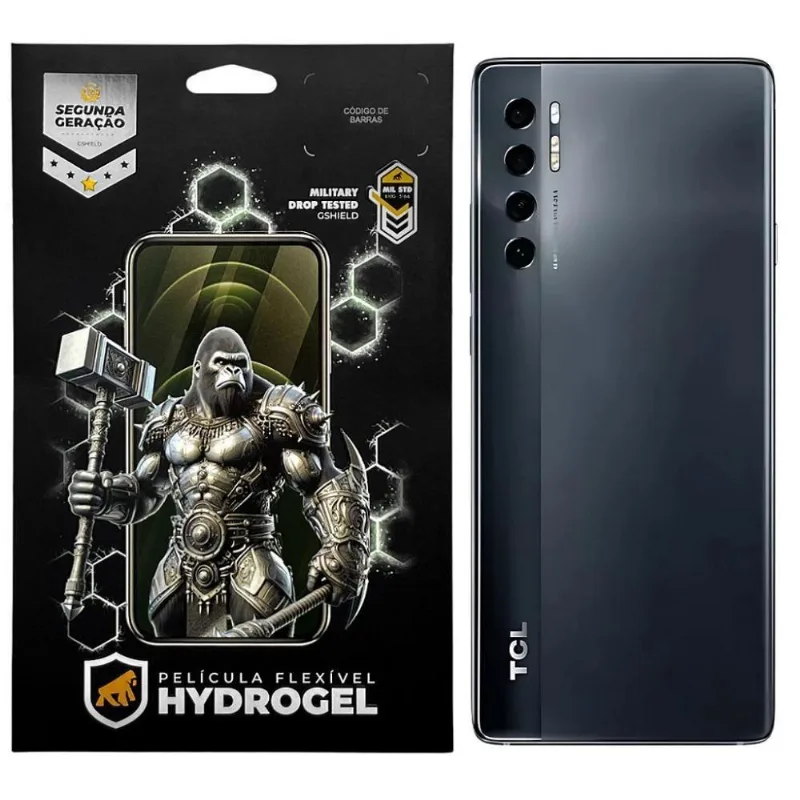Película Gshield Para Tcl 20 Pro Traseira Hydrogel Hd Proteção Contra Riscos 1 Unidade - Gshield
