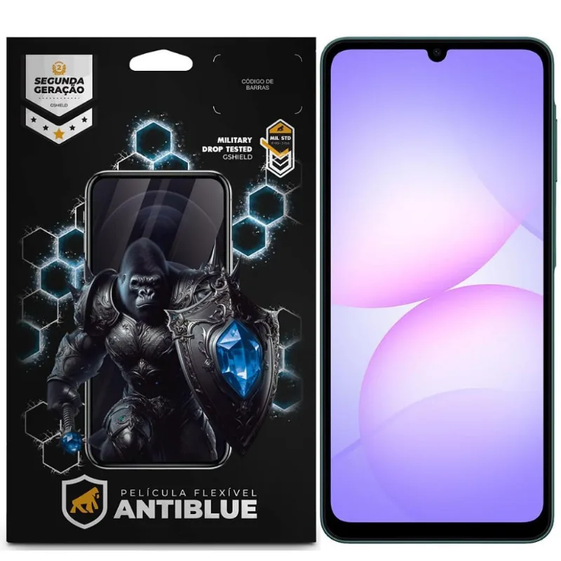 Película para Samsung Galaxy A07 - AntiBlue - Gshield - Gshield - Celular E Smartphone