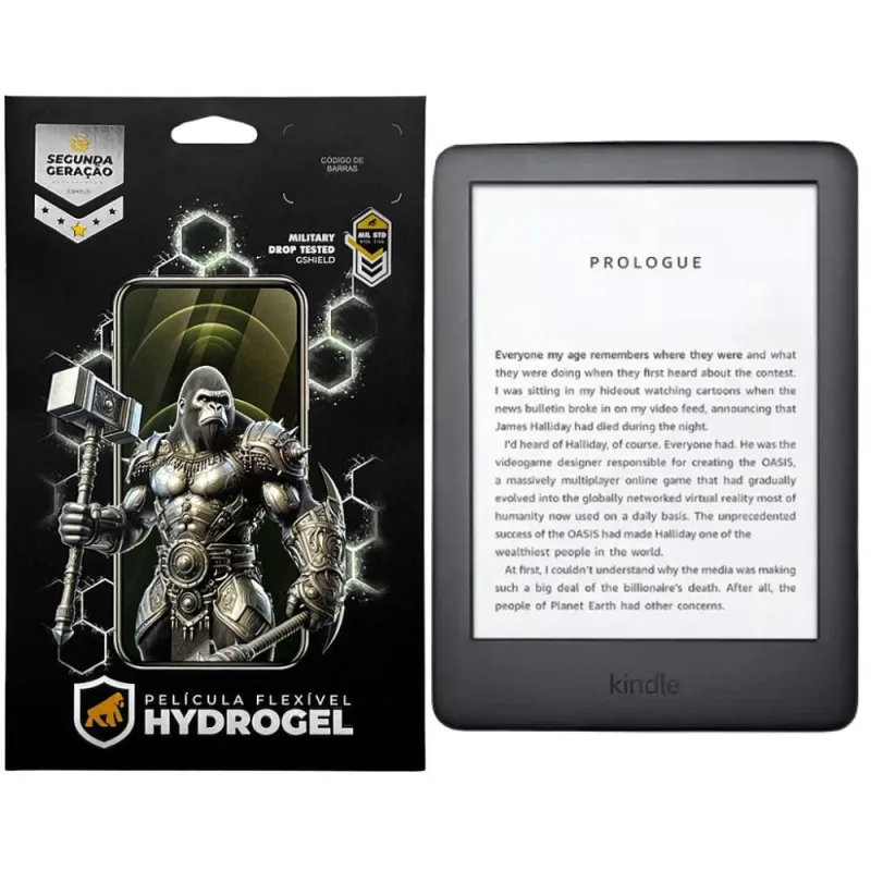 Película para Kindle Paperwhite 12ª Geração 2024 - Hydrogel Gamer Fosca - Gshield - Gshield