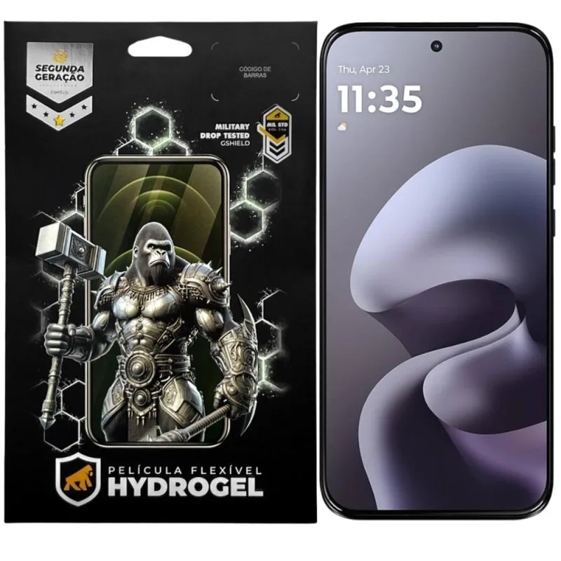 Película Hydrogel Hd Gshield para Motorola Moto G67 5G com Proteção da Tela e Alta Transparência 1 - Gshield - Câmeras E Drones