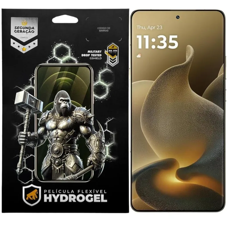 Película Gshield para Motorola Signature 5G Gamer Fosca Hydrogel com Proteção Contra Riscos - Gshield - Câmeras E Drones